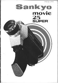 Sankyo Movie 25 manual. Camera Instructions.